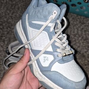 And1 Light Blue and White Sneakers